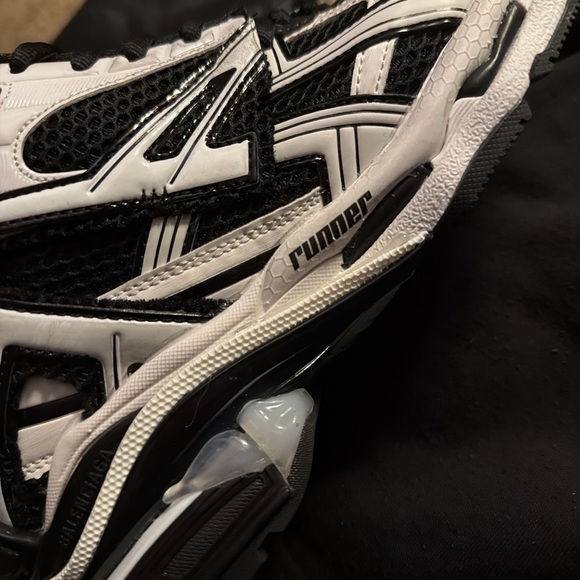 Balenciaga Monochrome Athletic Shoes